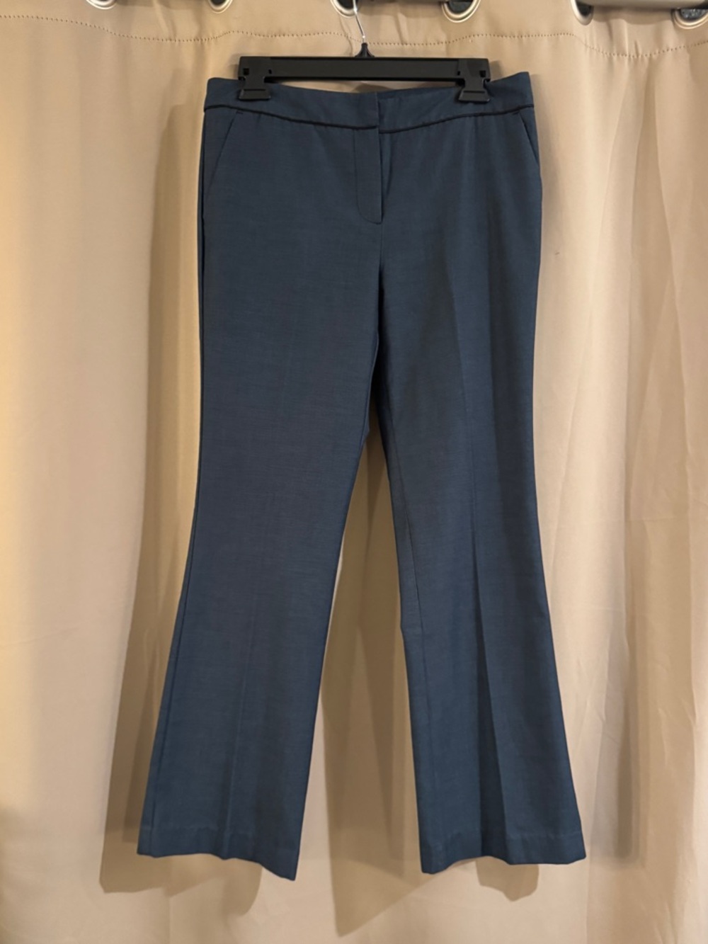 Worthington Blue Boot Cut Dress Pants